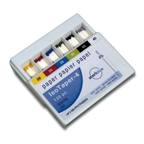 ISOTAPER POINTES PAPIER (120) STERIBLUE