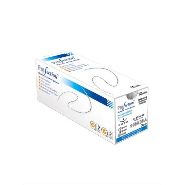 FIL SURGICRYL PGA 3/0 AIG. 19MM/75CM (12)