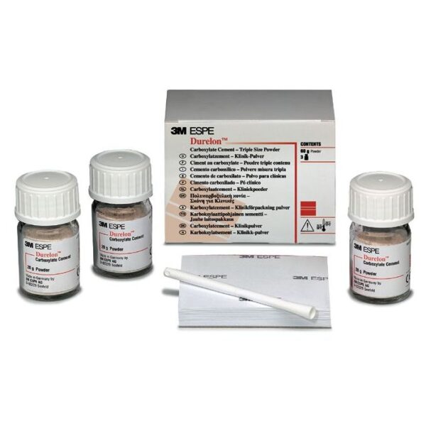 Durelon - 3 flacons de 20 g de poudre