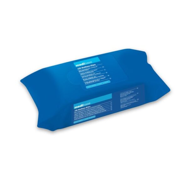 Lingettes Medibase Sans Alcool parfum Eucalyptus - Sachet de 100