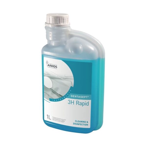 Dentasept 3H Rapid - Bidon de 1 litres + Pompe doseuse