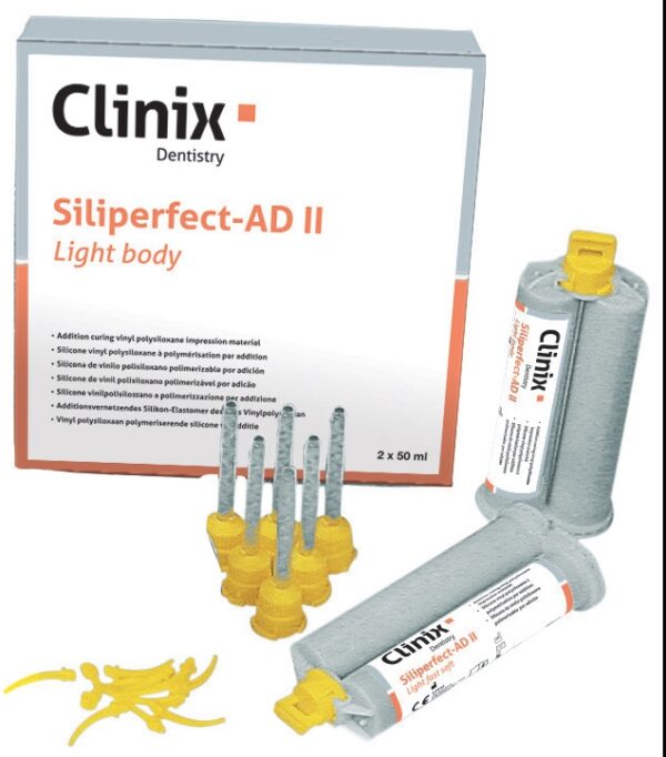 Siliperfect AD II Putty - Boîte de 250 ml de base + 250 ml de catalyseur.
