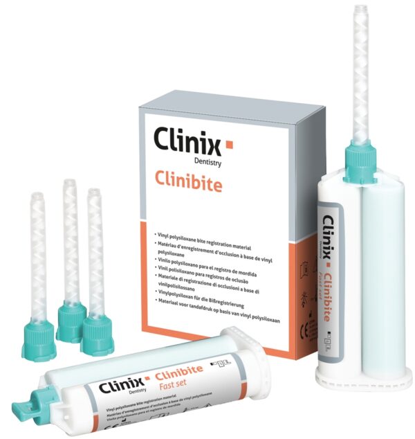 Clinibite - 2 cartouches 50 ml + 12 embouts-mélangeurs