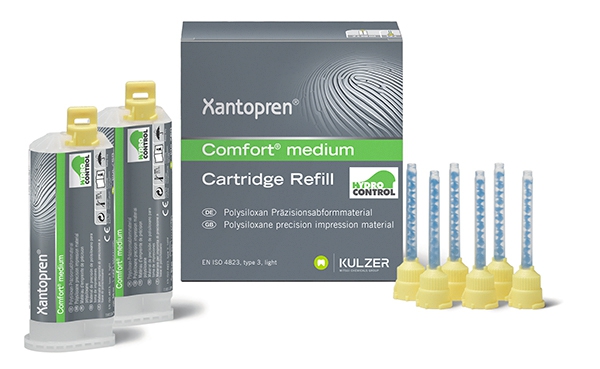 Xantopren Comfort - 2 cartouches de 50 ml + embouts