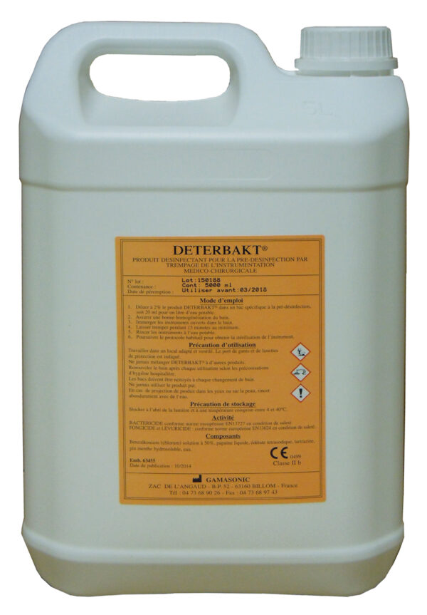 DETERBAKT LIQUIDE PRE-DESINFECTION (5L)