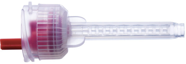 Embouts mélangeurs rouges Aquasil pour 50 ml LV/XLV - 58 embouts