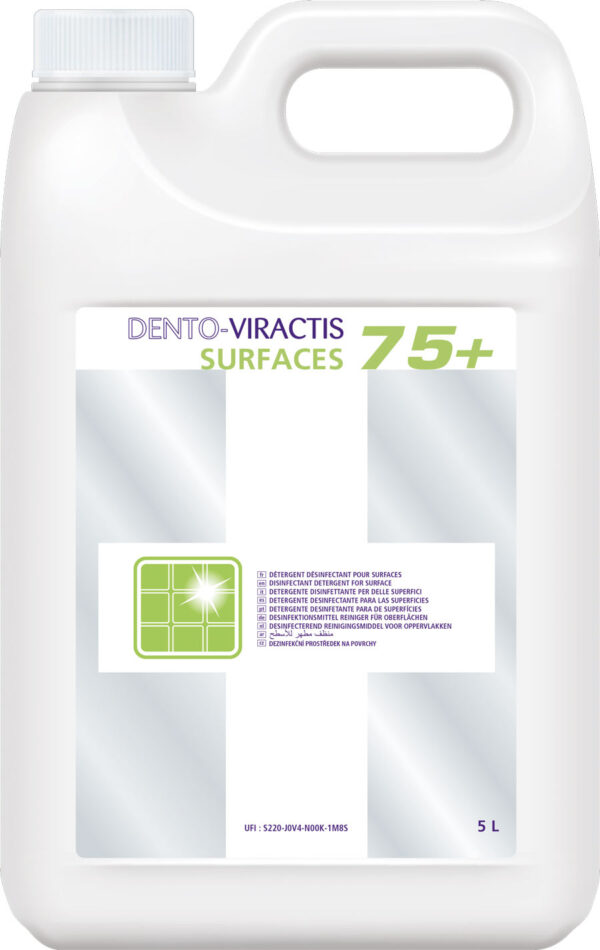 Dento-Viractis DV 75+ Surfaces - Bidon de 5 litres