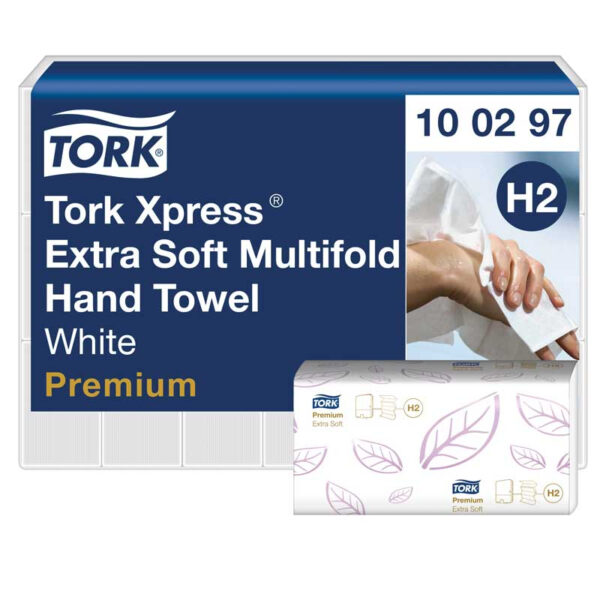 ESSUIE-MAINS EXTRA DOUX BLANC 21X34 (21X100) TORK