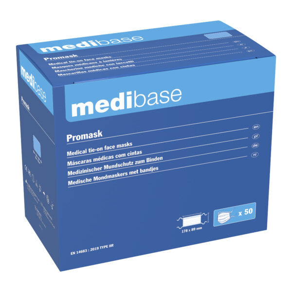 Masques à lanières Type IIR Promask Bleu - Boîte de 50