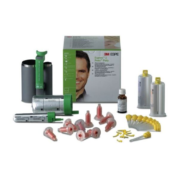 Express 2 Penta Putty - Boîte standard: 2 x 300 ml boudins de base + 2 x 60 ml boudins de catalyseur