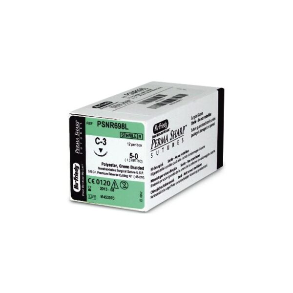 Sutures Soie Perma Sharp - Boîte de 12