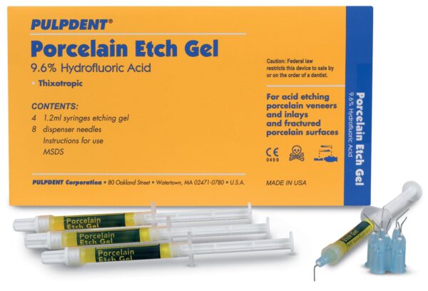 PORCELAIN ETCH GEL SERINGUE 3ML PULPDENT
