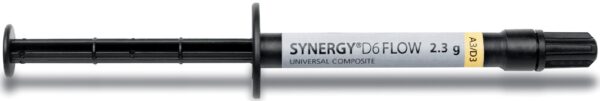 Composite Synergy D6 Flow - Seringue de 2,3 g + 3 aiguilles d'application