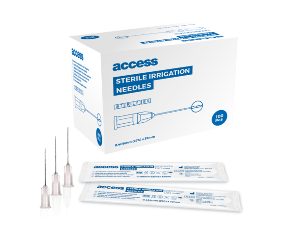 Endo Needles Stériles - Boîte de 100 aiguilles endocanalaires