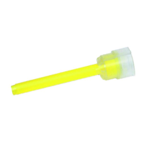 EMBOUTS MELANGEURS BAGUE JAUNE (SACHET DE 100)