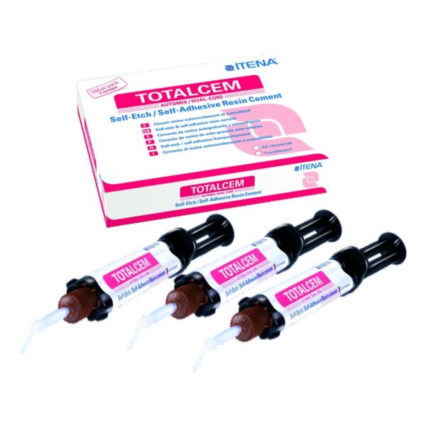 TotalCem - Value Pack de 3 seringues de 8 g Automix + accessoires