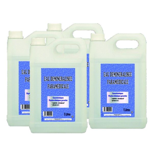 EAU DEMINERALISEE (4 X 5L)