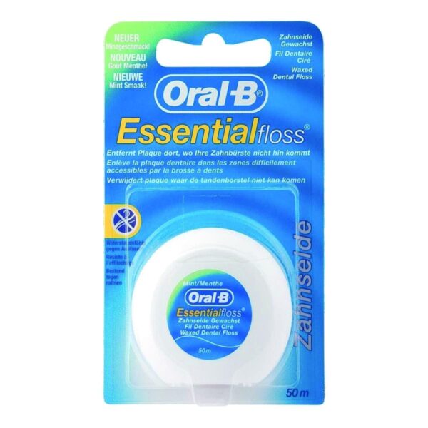 FIL DENTAIRE ESSENTIAL CIRE MENTHOLE ORAL-B