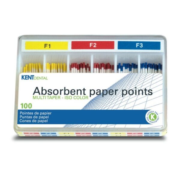 Pointes papier multitaper kent dental