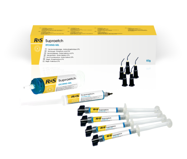 Supraetch - Kit de 4 seringues 1,2 ml + 12 embouts aiguilles