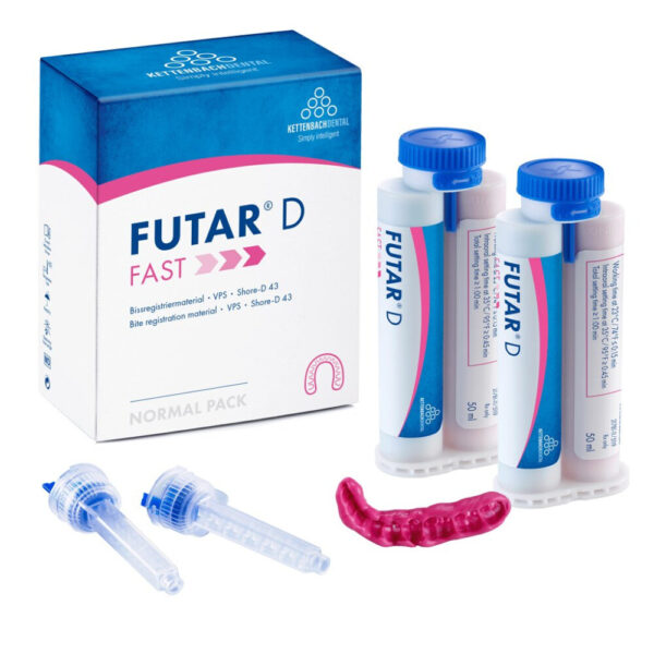 Silicone Futar D Fast - 2 cartouches de 50 ml