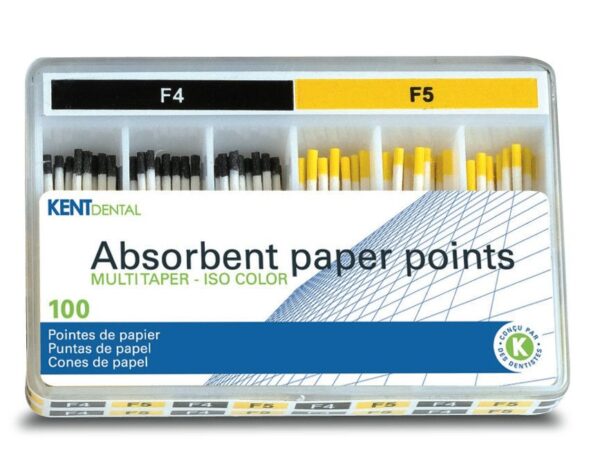 Pointes papier multitaper kent dental