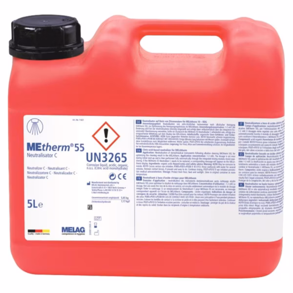 METHERM 55 NEUTRALISANT BIDON 5L 11621 MELAG