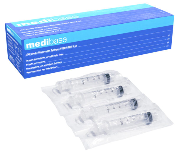 Seringues Luer-Lock medibase