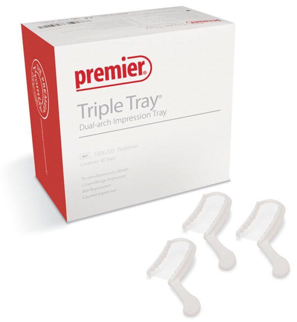 Triple Tray Porte-empreintes partiels premier